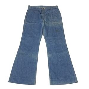 Vintage 70s Levi's 544 Orange Tab Bell Bottom Flare Jeans Men's 38x31